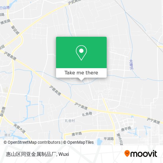 惠山区同亚金属制品厂 map