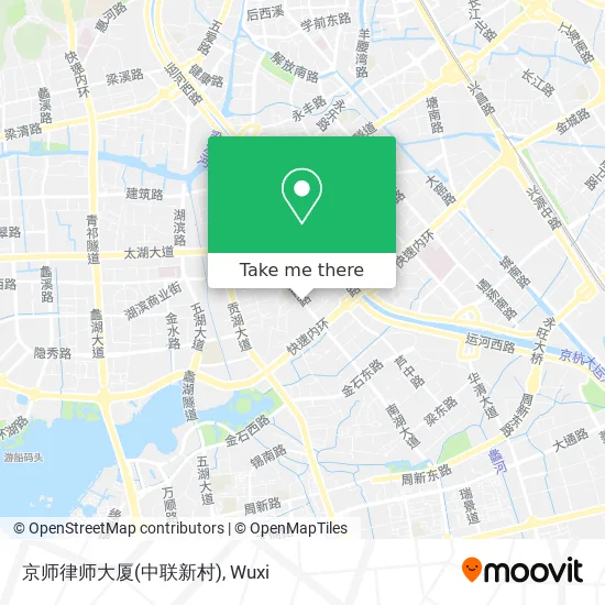 京师律师大厦(中联新村) map