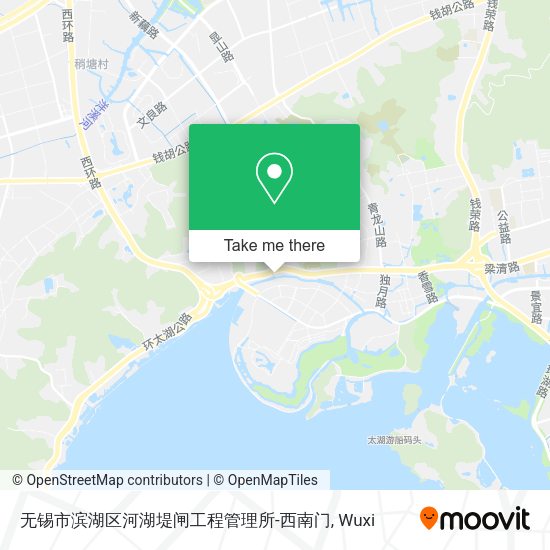 无锡市滨湖区河湖堤闸工程管理所-西南门 map