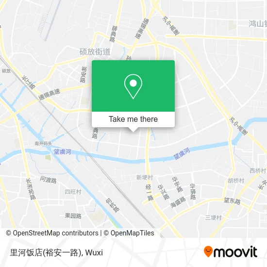 里河饭店(裕安一路) map