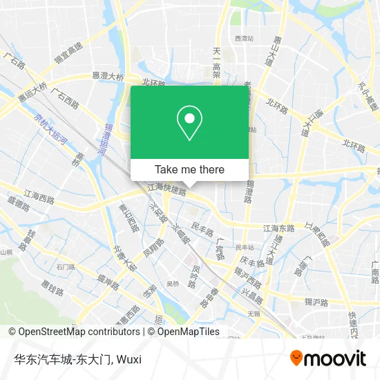 华东汽车城-东大门 map