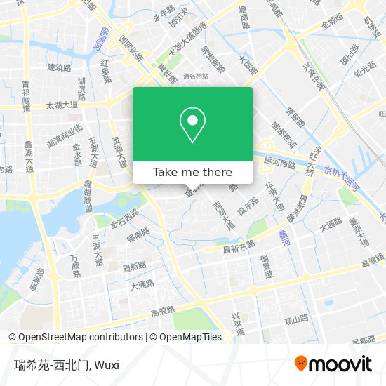 瑞希苑-西北门 map