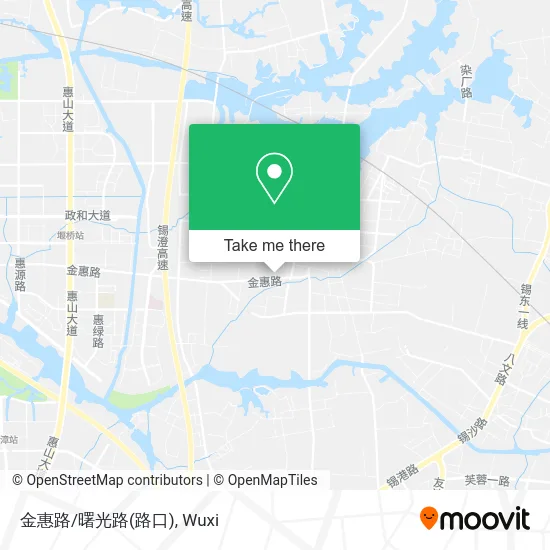 金惠路/曙光路(路口) map