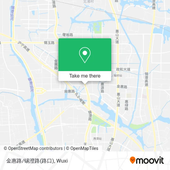 金惠路/锡澄路(路口) map