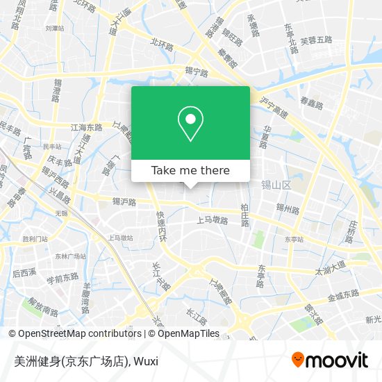 美洲健身(京东广场店) map
