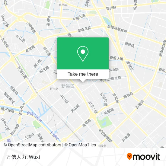 万信人力 map