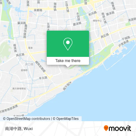 南湖中路 map
