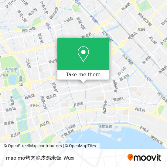 mao mo烤肉脆皮鸡米饭 map