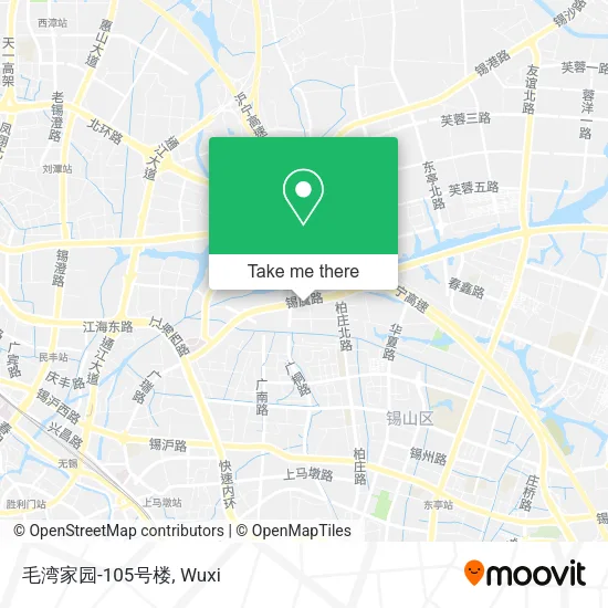 毛湾家园-105号楼 map