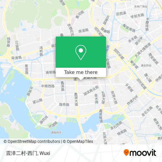 震泽二村-西门 map