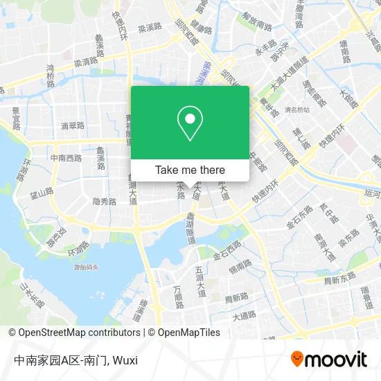 中南家园A区-南门 map