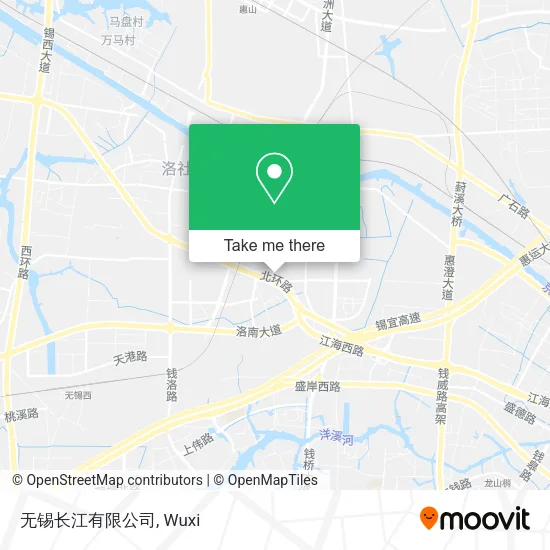 无锡长江有限公司 map