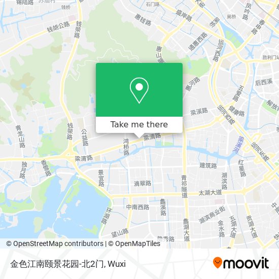 金色江南颐景花园-北2门 map