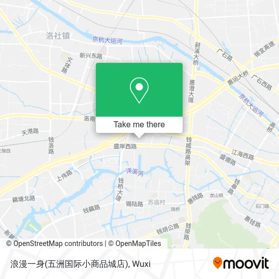 浪漫一身(五洲国际小商品城店) map