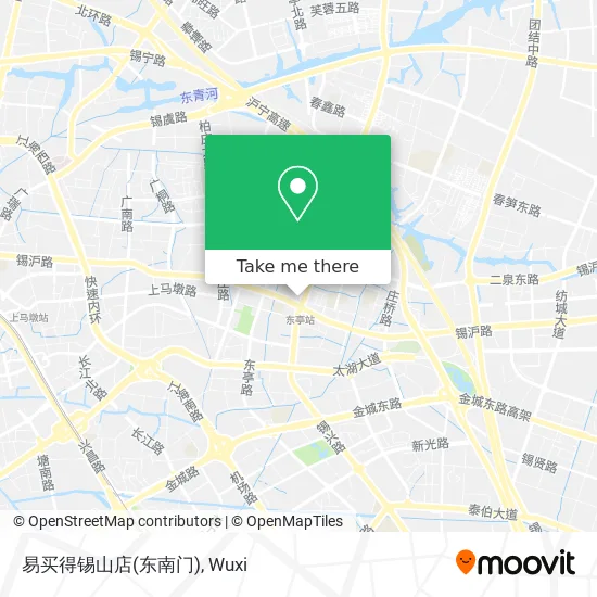 易买得锡山店(东南门) map
