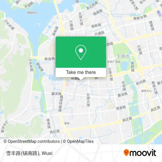 雪丰路(锡南路) map