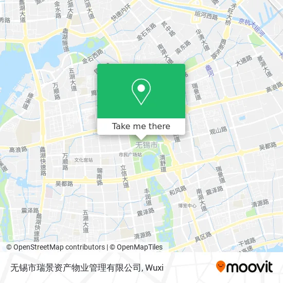 无锡市瑞景资产物业管理有限公司 map