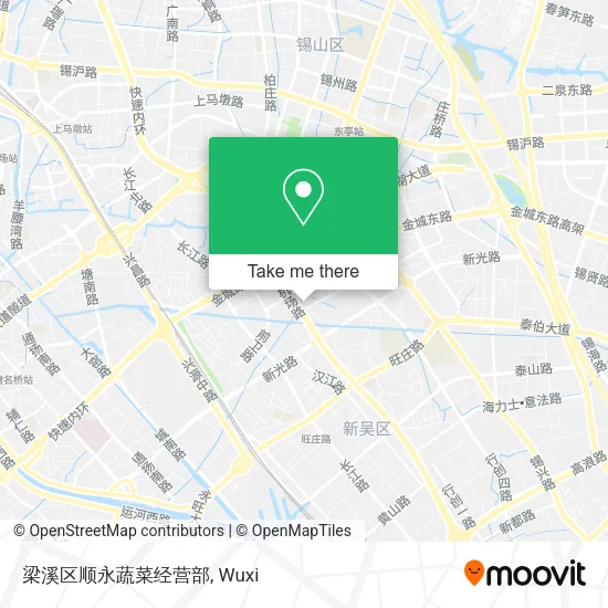 梁溪区顺永蔬菜经营部 map