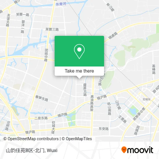 山韵佳苑B区-北门 map