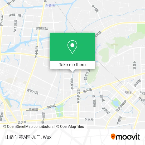 山韵佳苑A区-东门 map