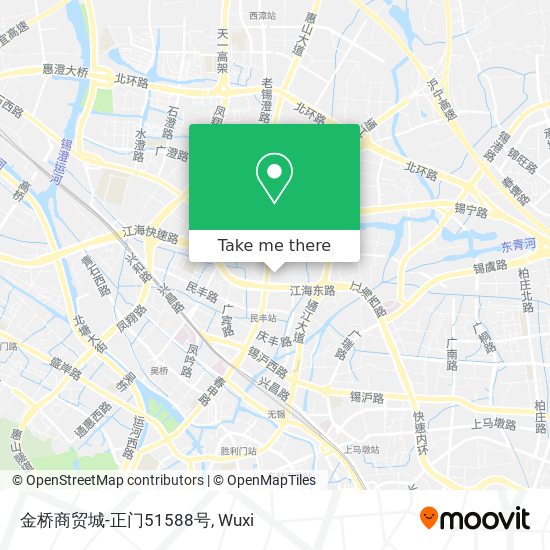 金桥商贸城-正门51588号 map