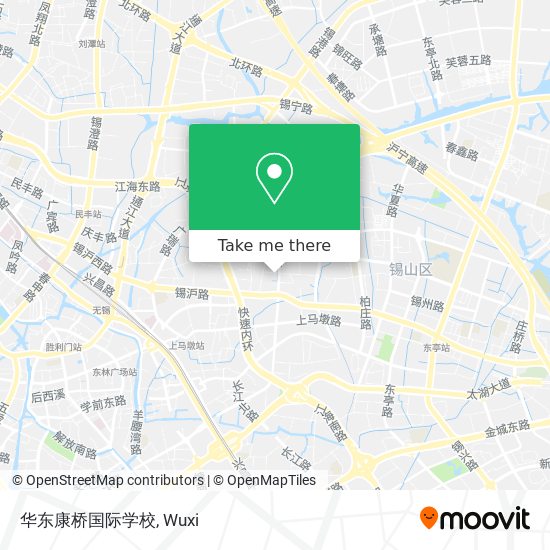 华东康桥国际学校 map