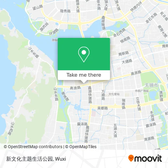 新文化主题生活公园 map