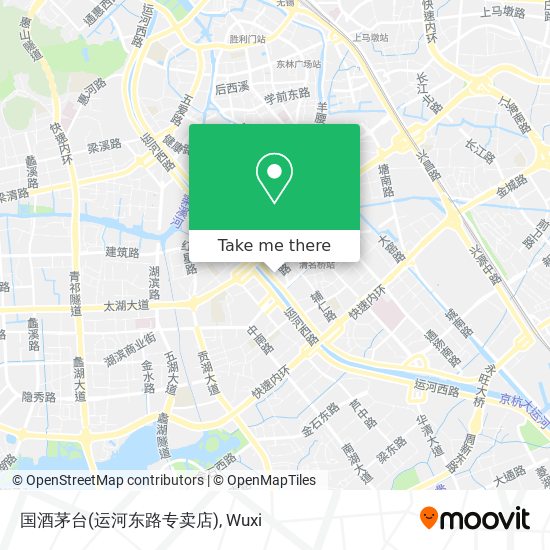 国酒茅台(运河东路专卖店) map