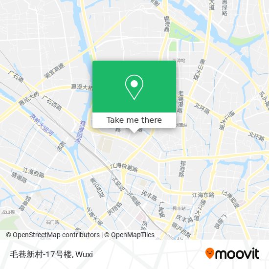 毛巷新村-17号楼 map