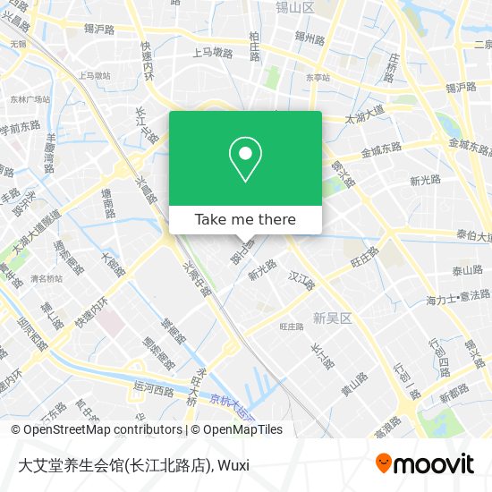 大艾堂养生会馆(长江北路店) map