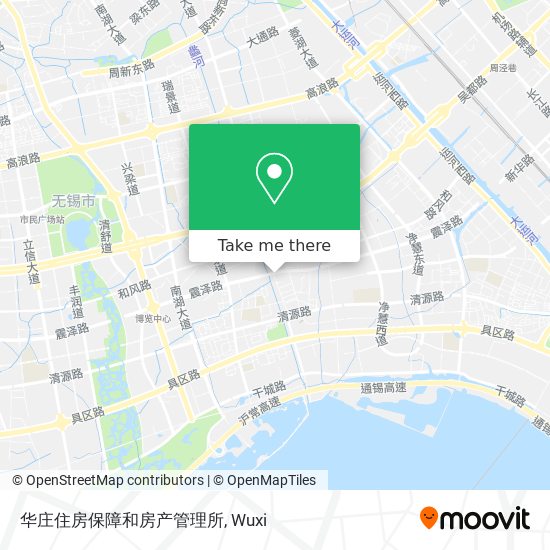 华庄住房保障和房产管理所 map