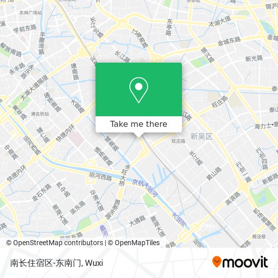南长住宿区-东南门 map