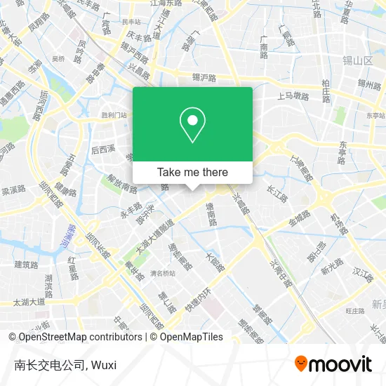 南长交电公司 map