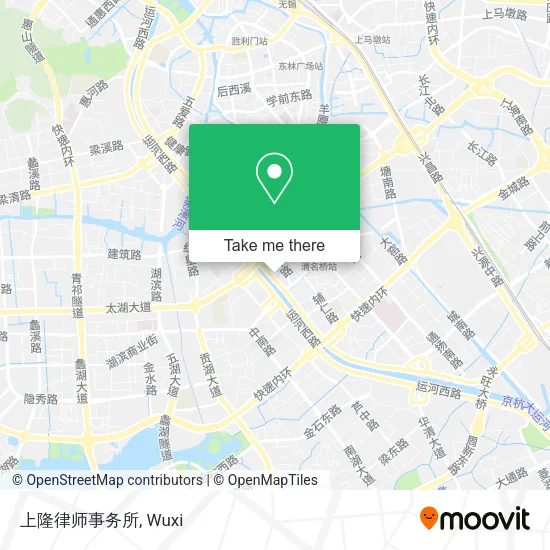 上隆律师事务所 map