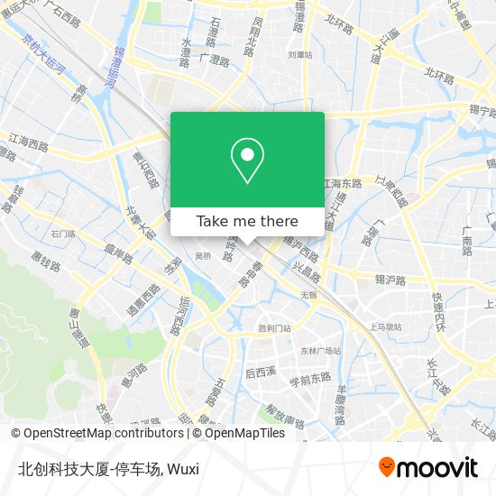 北创科技大厦-停车场 map