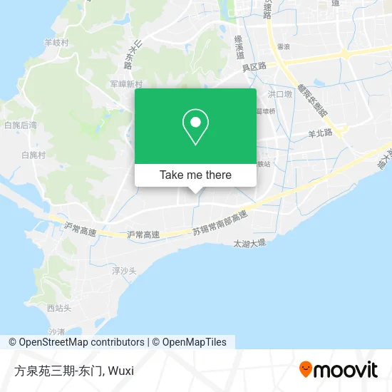 方泉苑三期-东门 map