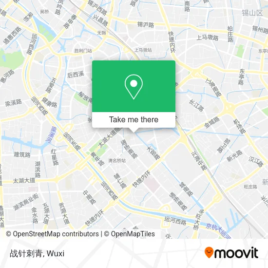 战针刺青 map