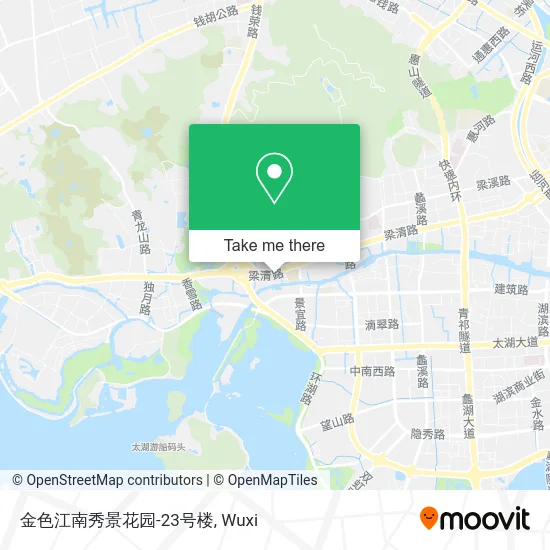 金色江南秀景花园-23号楼 map