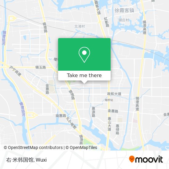 右·米韩国馆 map