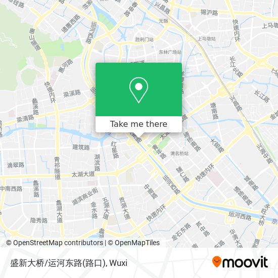 盛新大桥/运河东路(路口) map