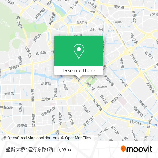 盛新大桥/运河东路(路口) map