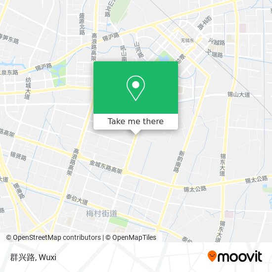 群兴路 map