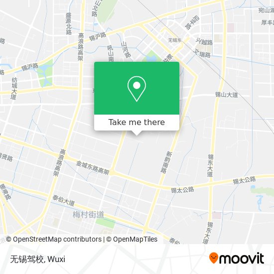 无锡驾校 map