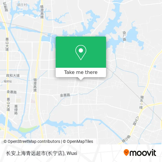 长安上海青远超市(长宁店) map
