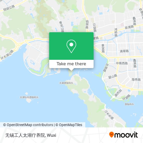 无锡工人太湖疗养院 map