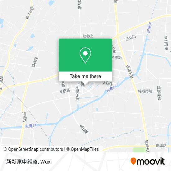 新新家电维修 map