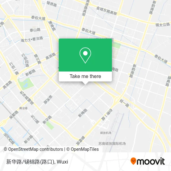 新华路/锡锦路(路口) map