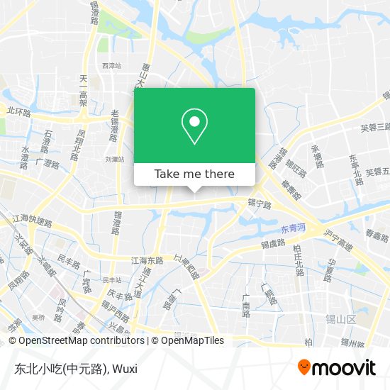 东北小吃(中元路) map