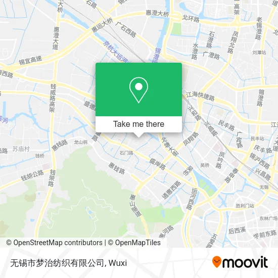 无锡市梦治纺织有限公司 map