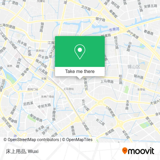 床上用品 map